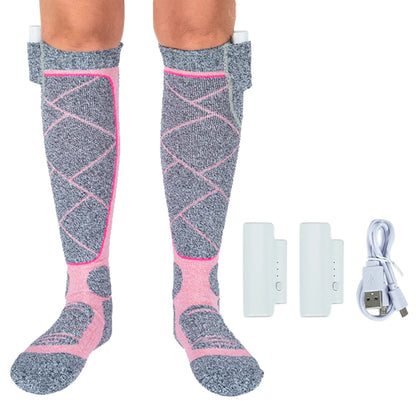 Electric Heated Socks 3Mode Adjustable Winter Warm Socks