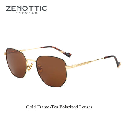 ZENOTTIC Fashion Hexagonal Geometry Polarized Sunglasses