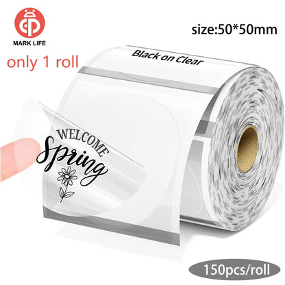 Thermal Label Printer P50 Portable Bluetooth Wireless