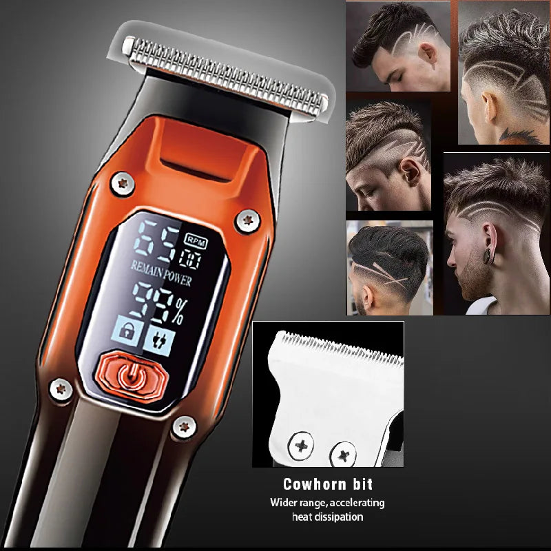 Original Kemei Barber Hair Trimmer Professional For Men