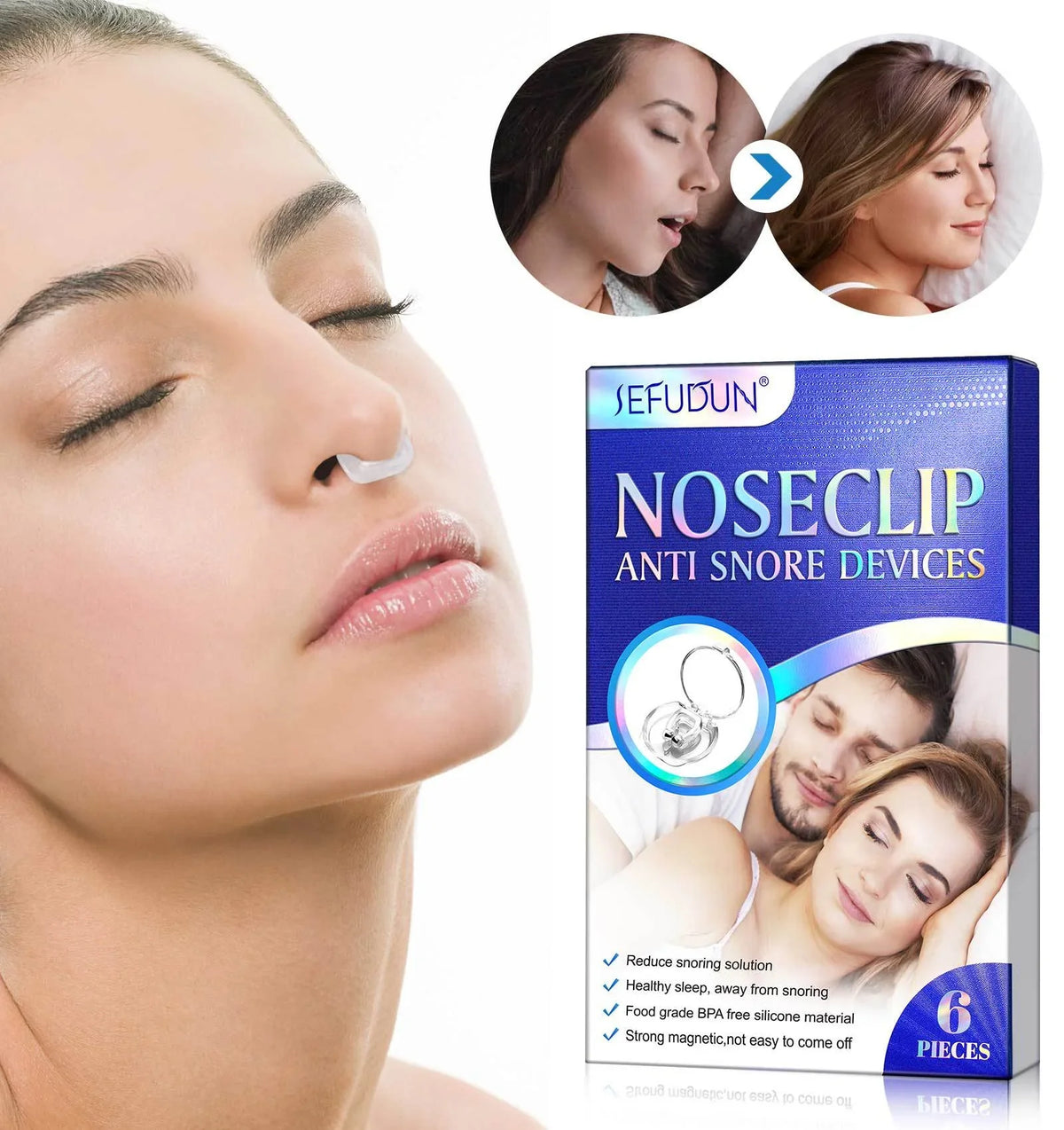 Snoring Stopper Anti-Snoring Device Gadget for Men And Women