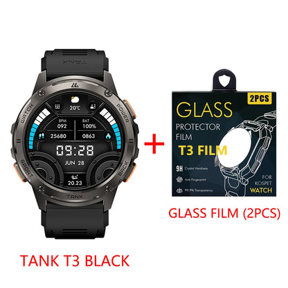 Original KOSPET TANK T3 Smart Watch For Men Military