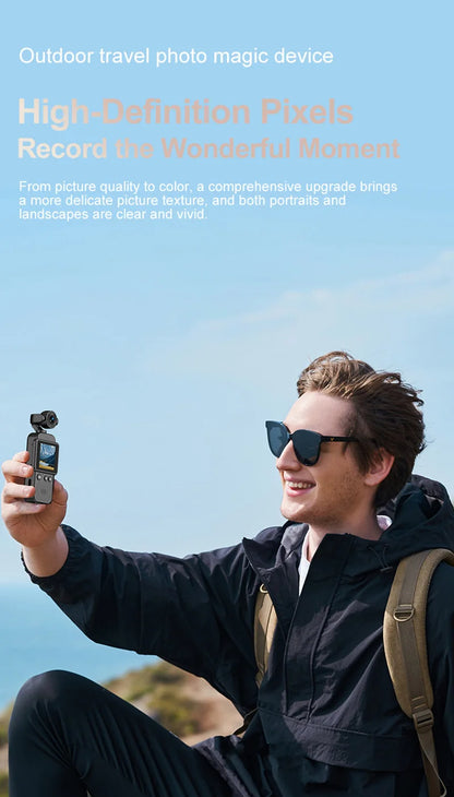 Lenovo 360° Handheld Chest Mount Action Cam 1080P HD