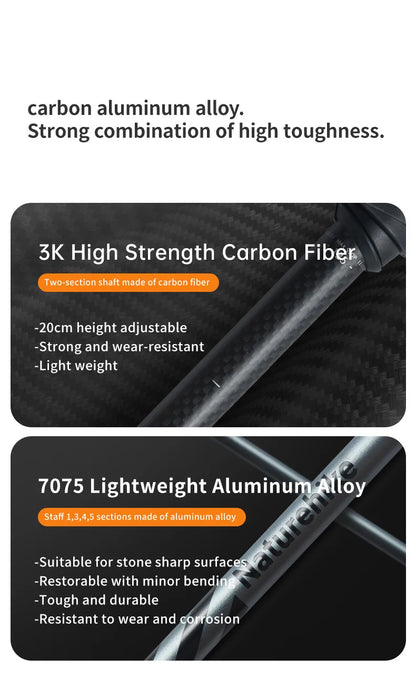 Climbing Sticks Ultralight Outdoor Folding Trekking Poles