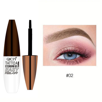 Peel Off Eyebrow Gel Tint Waterproof Long Lasting Semi Permanent