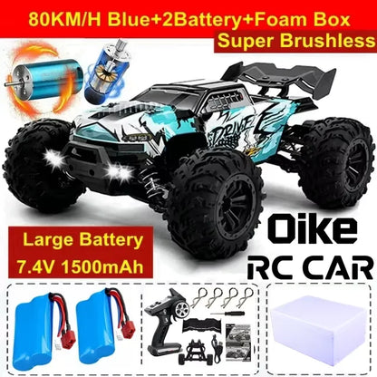 Super Brushless 50KM/H Brushed RC Car Off Road Buggy Toy