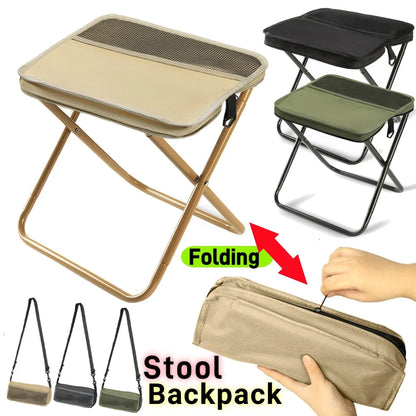 Folding stool for outdoor leisure camping,