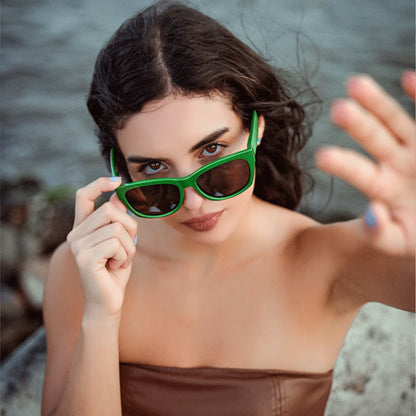 ZENOTTIC Butterfly Women Oversized Polarized Sunglasses