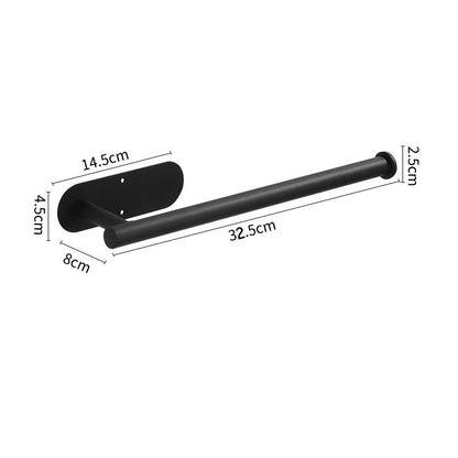 Adhesive Toilet Paper Holder Stainless Steel Wall Mount