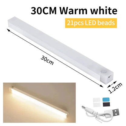 Smart Motion Sensor Night Light Wireless Rechargeable Led Night Lights