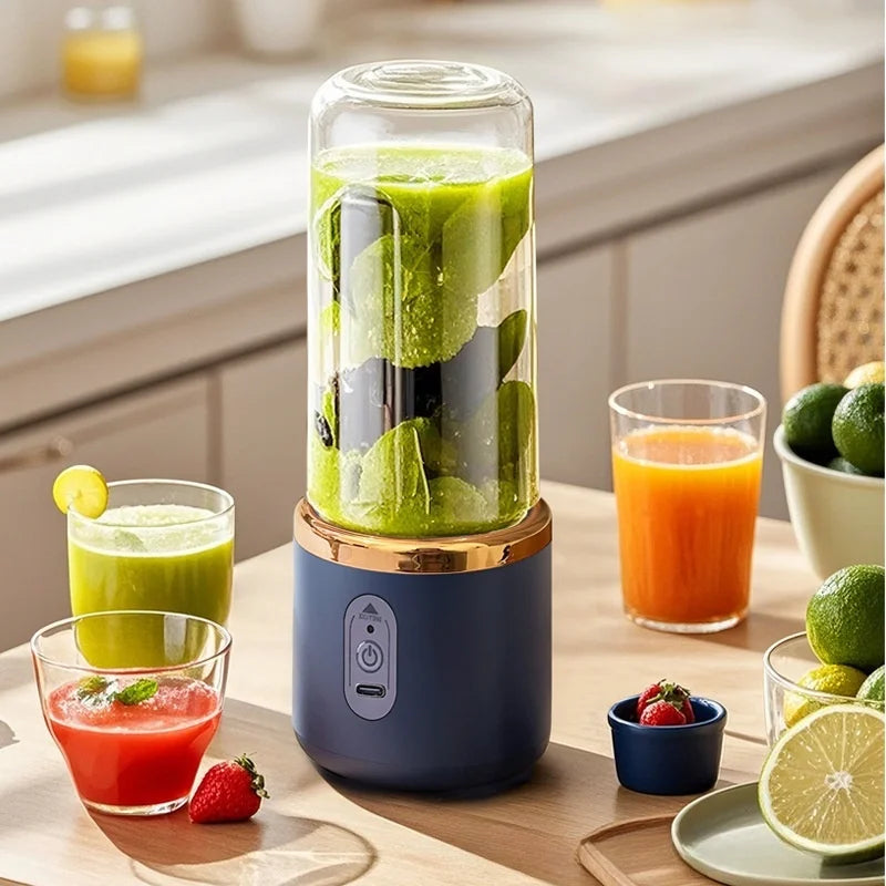 400ML Fruit Electric Juicer Food Milkshake Mixer Machine