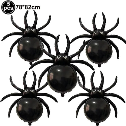 Large Halloween Standing Foil Balloons Haunted House Castle