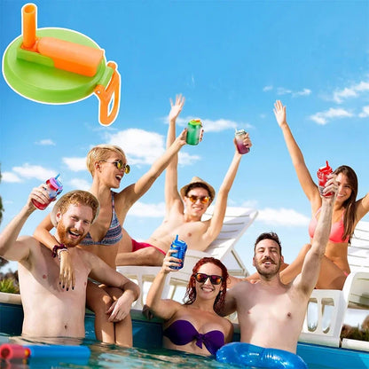 Portable Soda Can Lid Silicone Straw Soda Can Lid Reusable