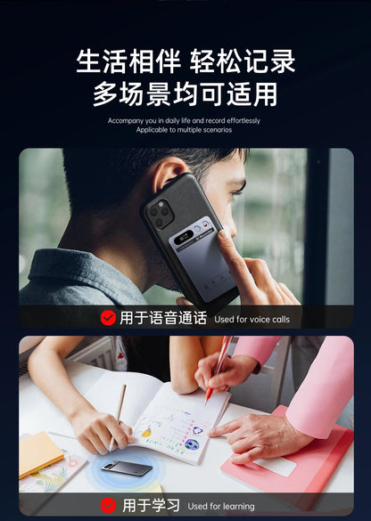 AI Voice Recorder Min Magnetic Powerd ChatGPT-4 App