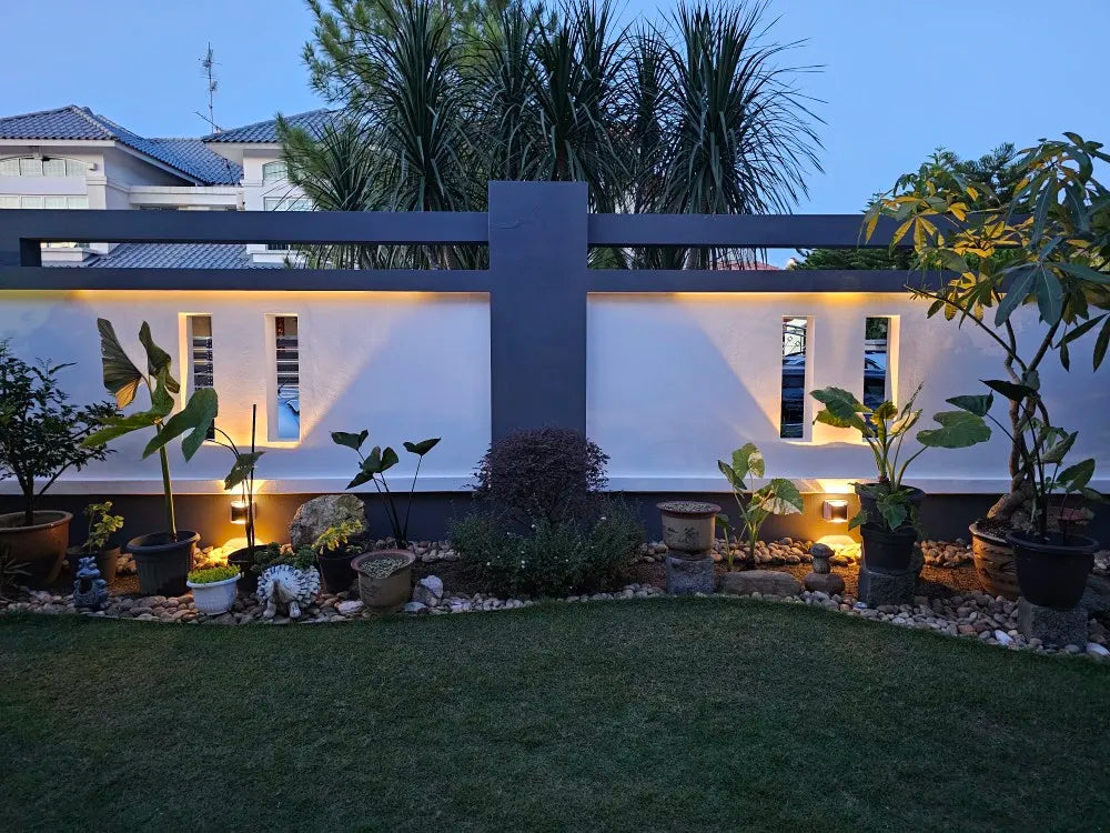 Modern LED Wall Lights White up down Indoor Outdoor Decor