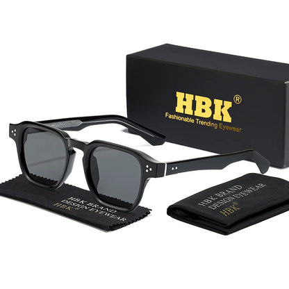 HBK New Fashion Sunglasses men Vintage Square