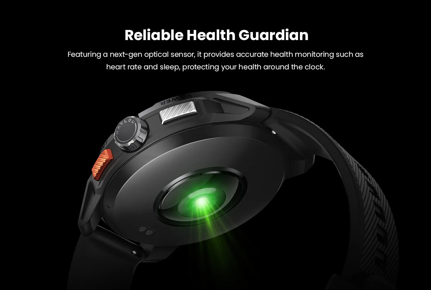 HAYLOU Solar Ultra GPS Smartwatch 1.6” AMOLED Display