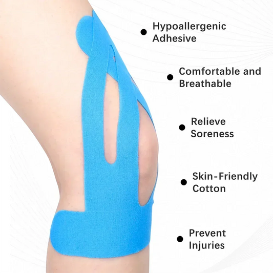 Kinesiology Tapes for Knees Waterproof & Breathable Sport