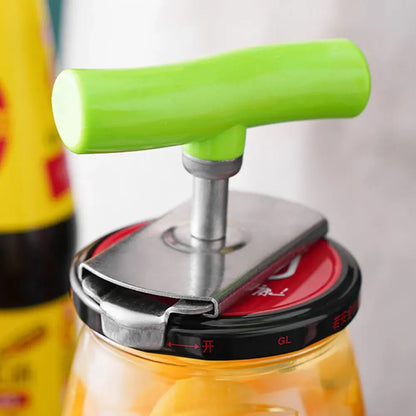Stainless Steel Multi-Use Jar Opener | Adjustable Labor-Saving Tool