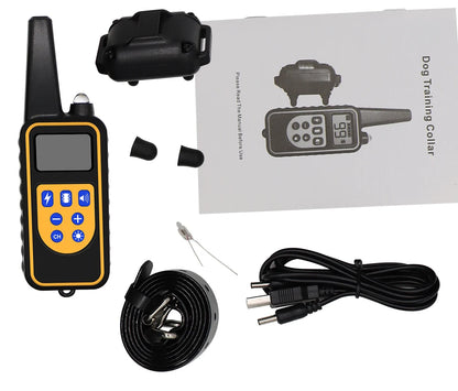 Electric Dog Training Collar Waterproof Dog Bark Collar