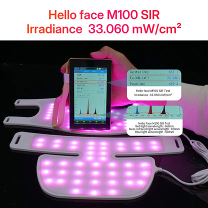 Hello Face Rechargeable Red Light Mask for Face & Neck