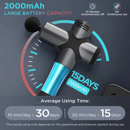 BOOSTER Pro 3 Deep Tissue Massage Gun Muscle Stimulator