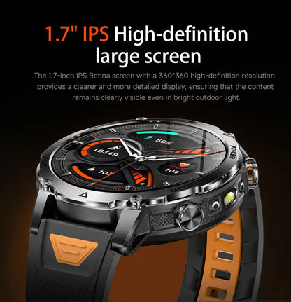 New TANK Ultra 1400mAh Battery Military Smart Watch