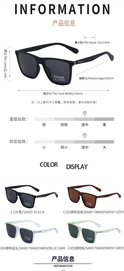 New Style Polarized Sunglasses Men Fashion Unisex