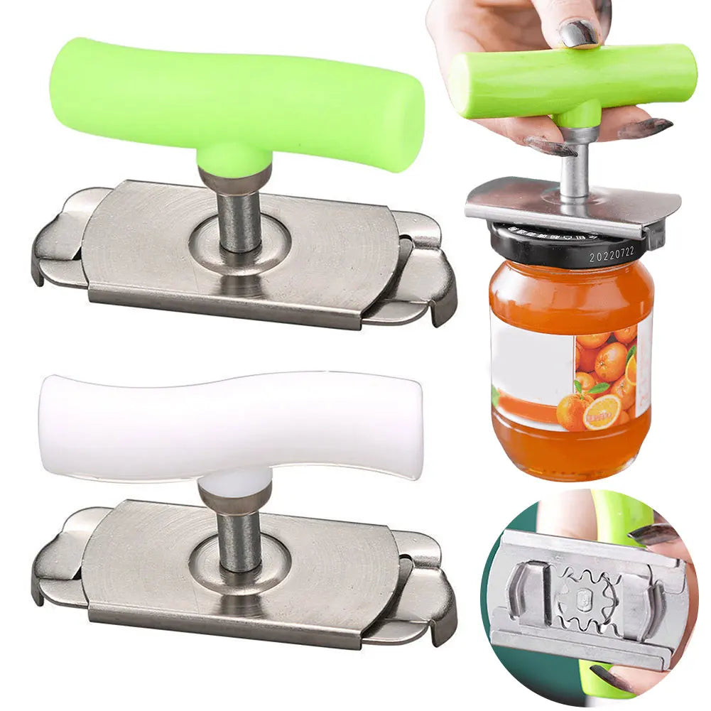 Stainless Steel Multi-Use Jar Opener | Adjustable Labor-Saving Tool