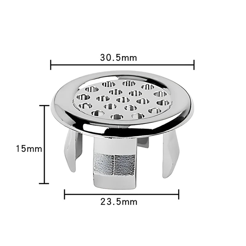 Sink Hole Round Overflow Cover Ring Wash Basin