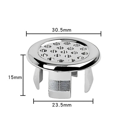Sink Hole Round Overflow Cover Ring Wash Basin