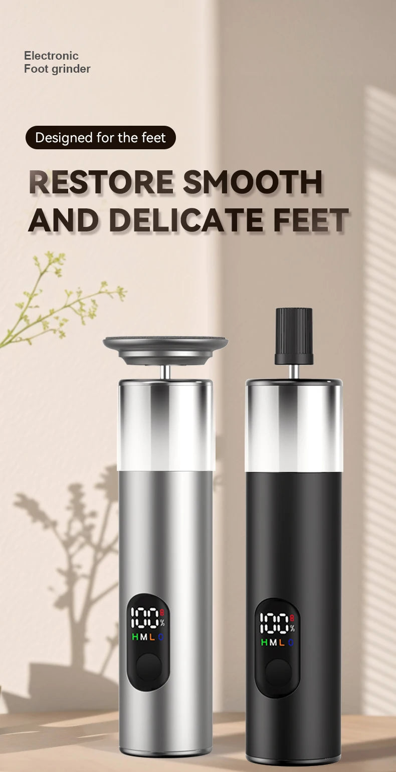 Gold 2-in-1 Electric Foot Callus Remover Foot Care