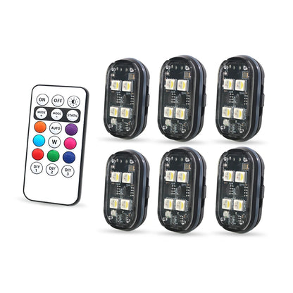 Wireless LED Strobe Lights Car Decor Atmosphere Light