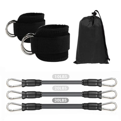Ankle Straps Resistance Bands Set Fitness Workout Exercise
