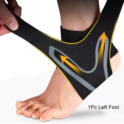 1 Pc Ankle Brace Support Compression Sleeve Breathable Running