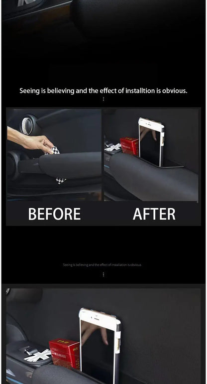 Storage Box For Car Door Handle Support For Mini Cooper