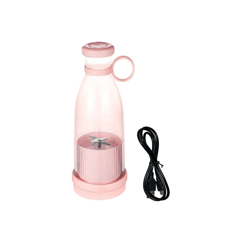 Rechargeable Mixers Fresh Fruit Juicers  Juice Bottle