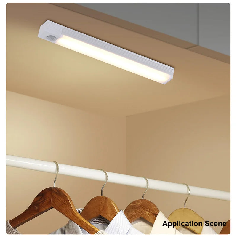 Motion Sensor LED Bar Light USB Type C Rechargeable Induction