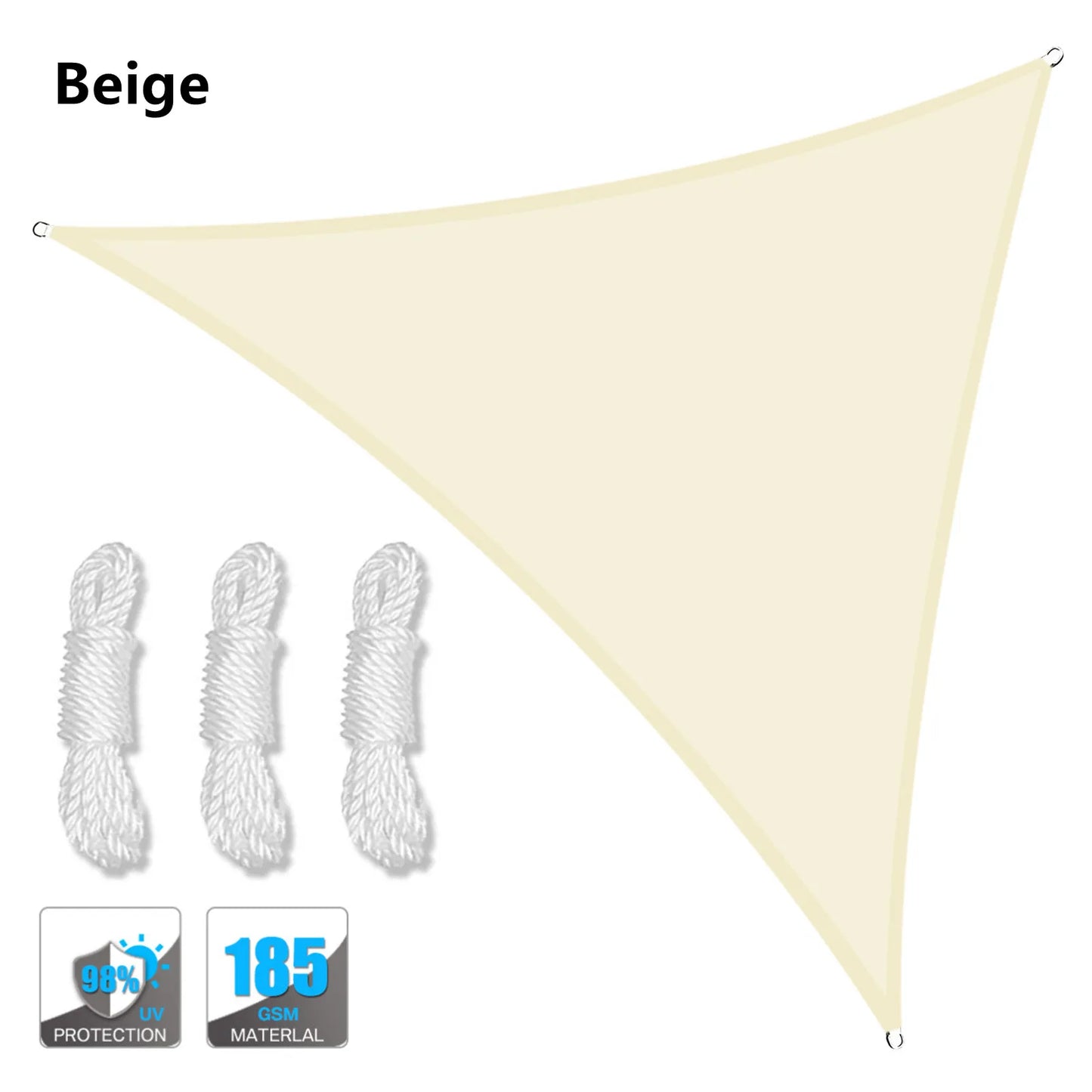 Waterproof Sun Shelter Triangle Sunshade Protection Outdoor