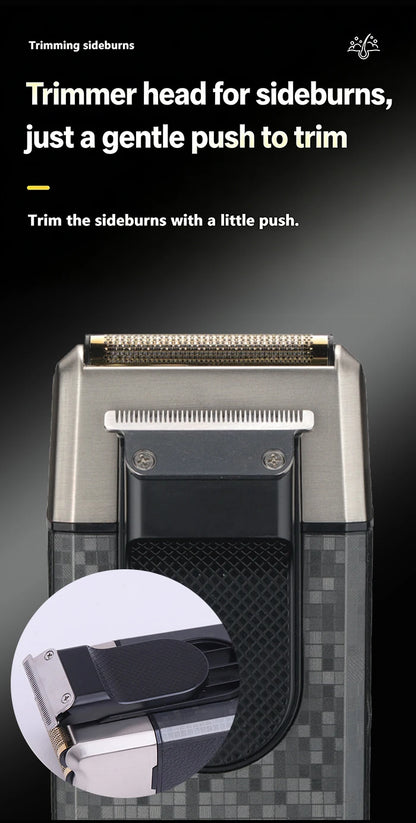Kemei Rechargeable Cordless Shaver for Men Triple Blade