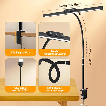 Home LED Eye-Caring Architect Desk Lamp No Flicker