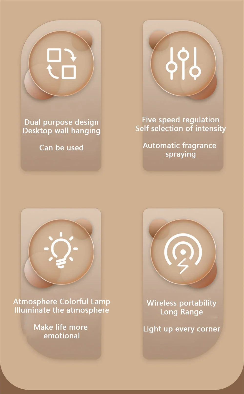 Aroma Diffuser Humidifier Fragrance Essential Oil Aromatherapy