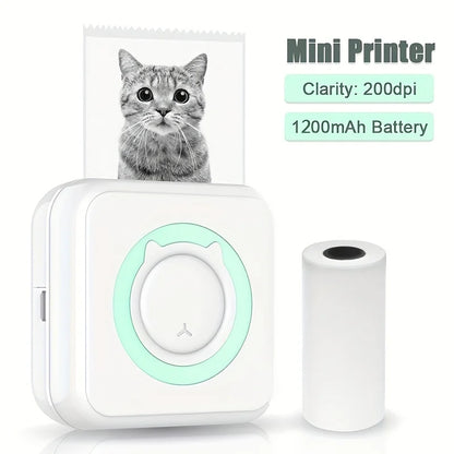 Portable Mini Label Printer for Home Office