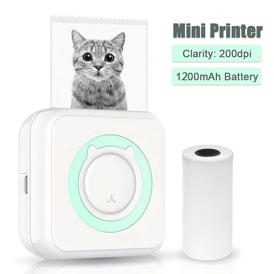 Portable Mini Label Printer for Home Office