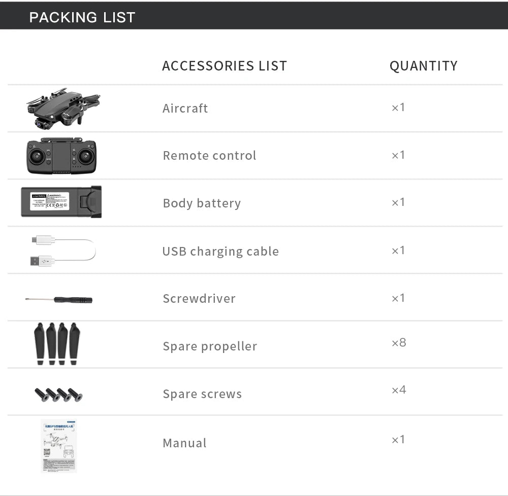 Professional Drone 5G WIFI Aerial Photography Helicopters
