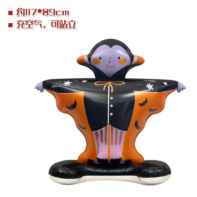 Halloween Inflatable Ghost Tree Balloons Pumpkins Mummy Miko