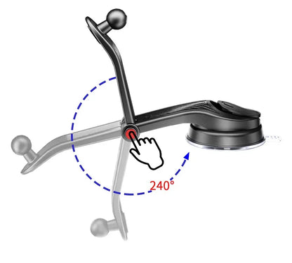 New Universal Sucker Car Phone Holder Windshield Car Dashboard