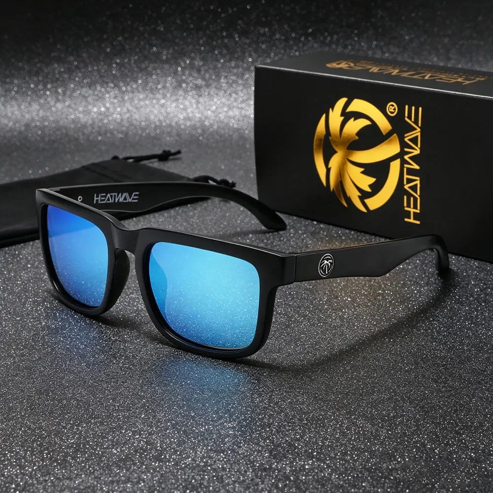 Outdoor Cycling and Driving Polarized Sunglasses Heatwave