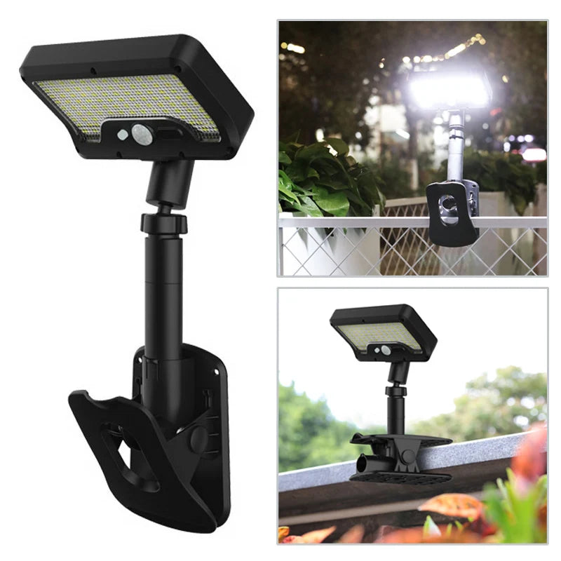 92 LED Solar Clip-on Motion Sensor Lights, LED Street Light