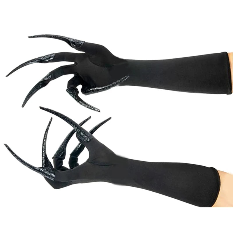 Scary Long Nails Gloves Cosplay Party Costume Accessories